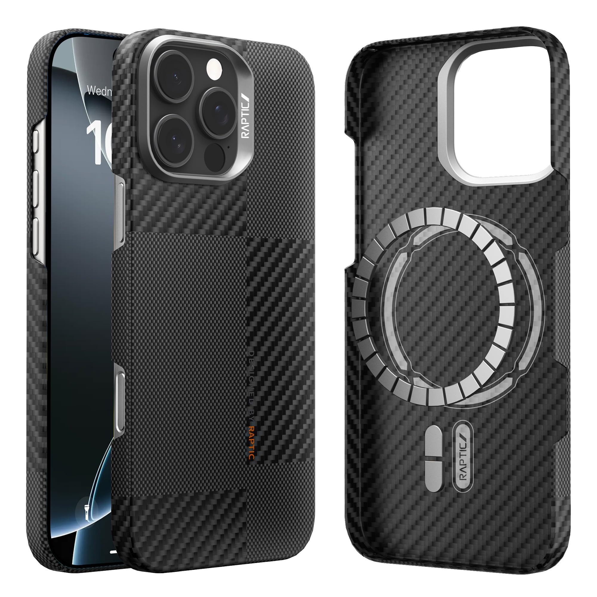 Amazon.com: RAPTIC 2024 Geometric Art Magnetic Case for iPhone 16